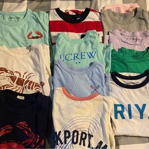 (11) Jcrew short sleeve tees